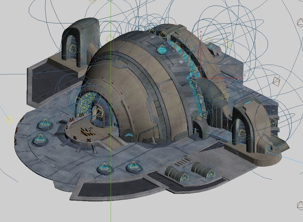 Hyperspace Laboratory 03 3D model_1