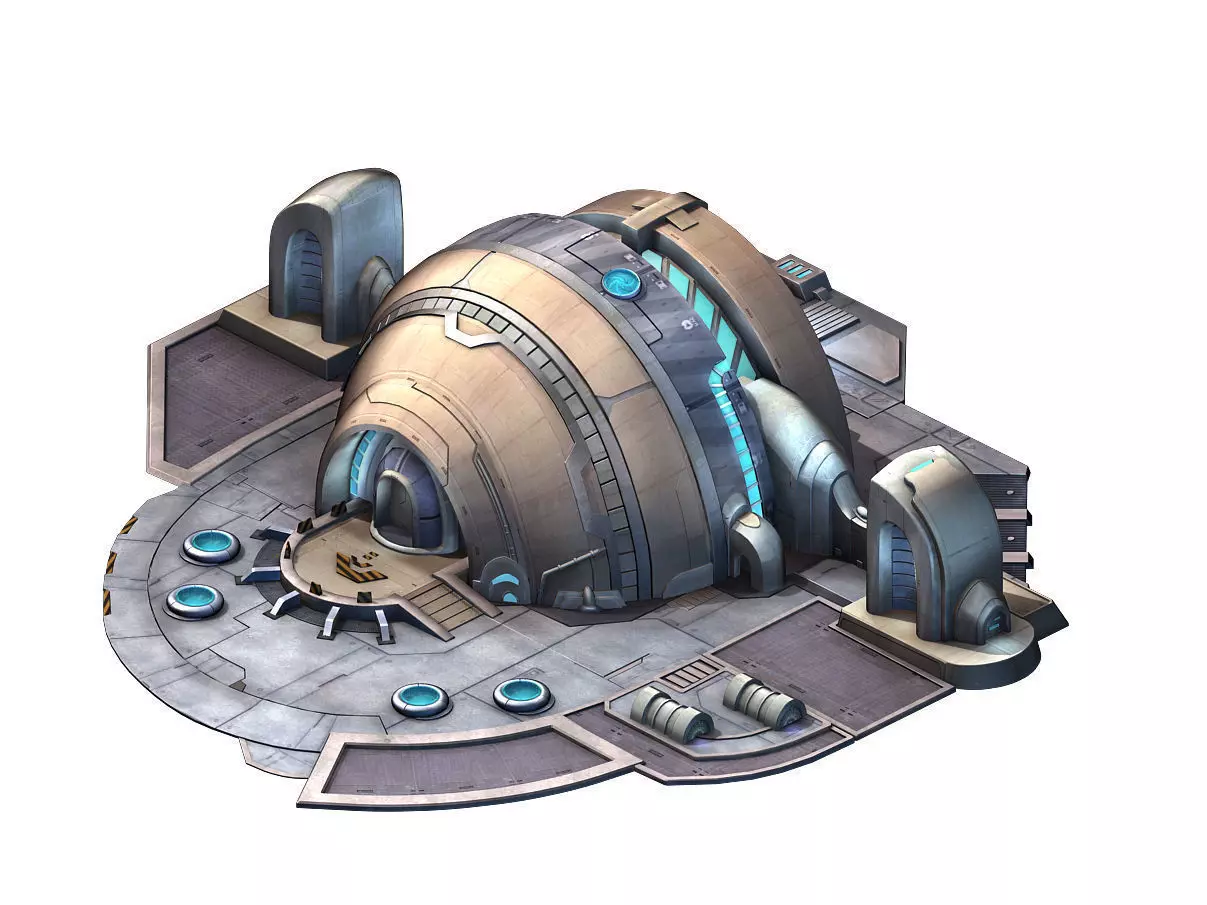 Hyperspace Laboratory 03 3D model_0