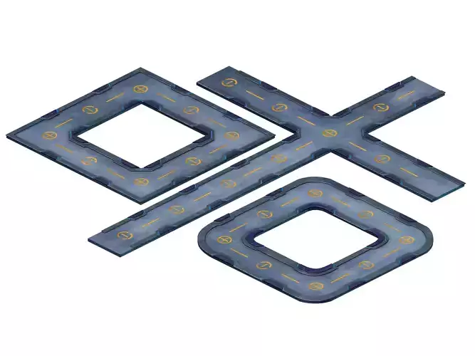 City State Building - Scene Pavement 03