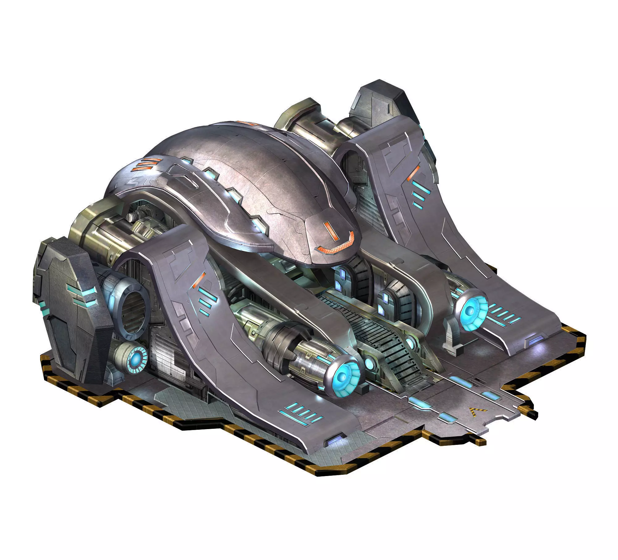 City State Building - Fleet Warehouse 02 3D model_0