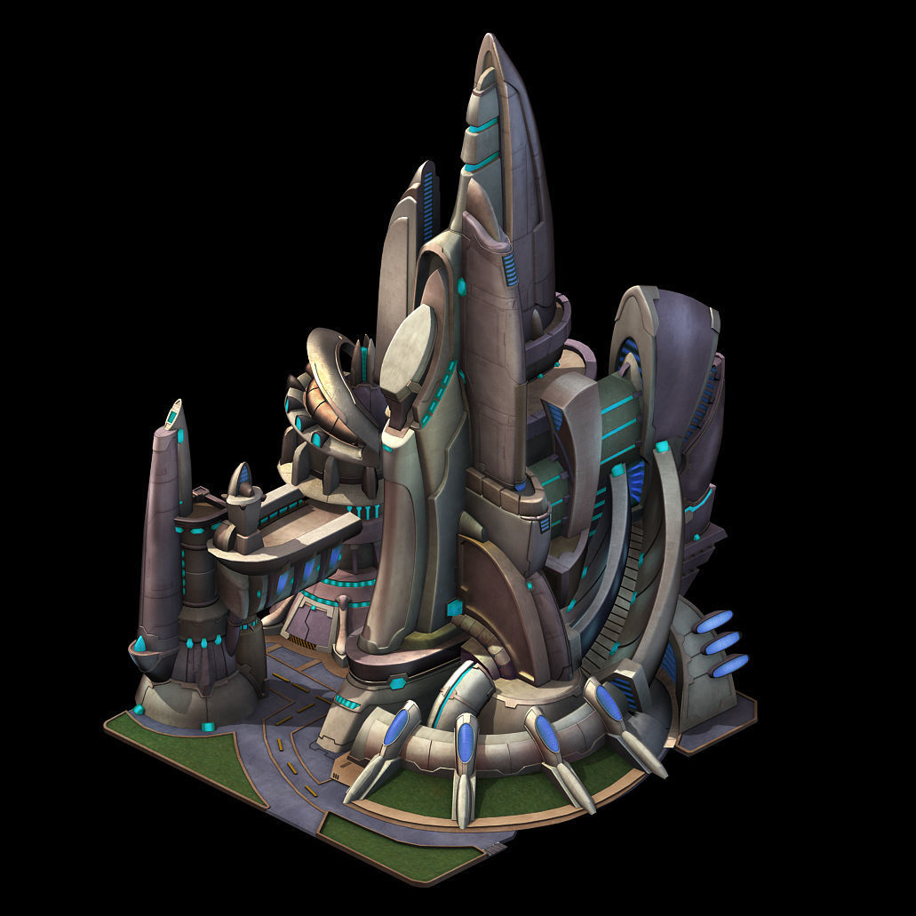 City State Fleet - Landlord Building 09 3D model_3