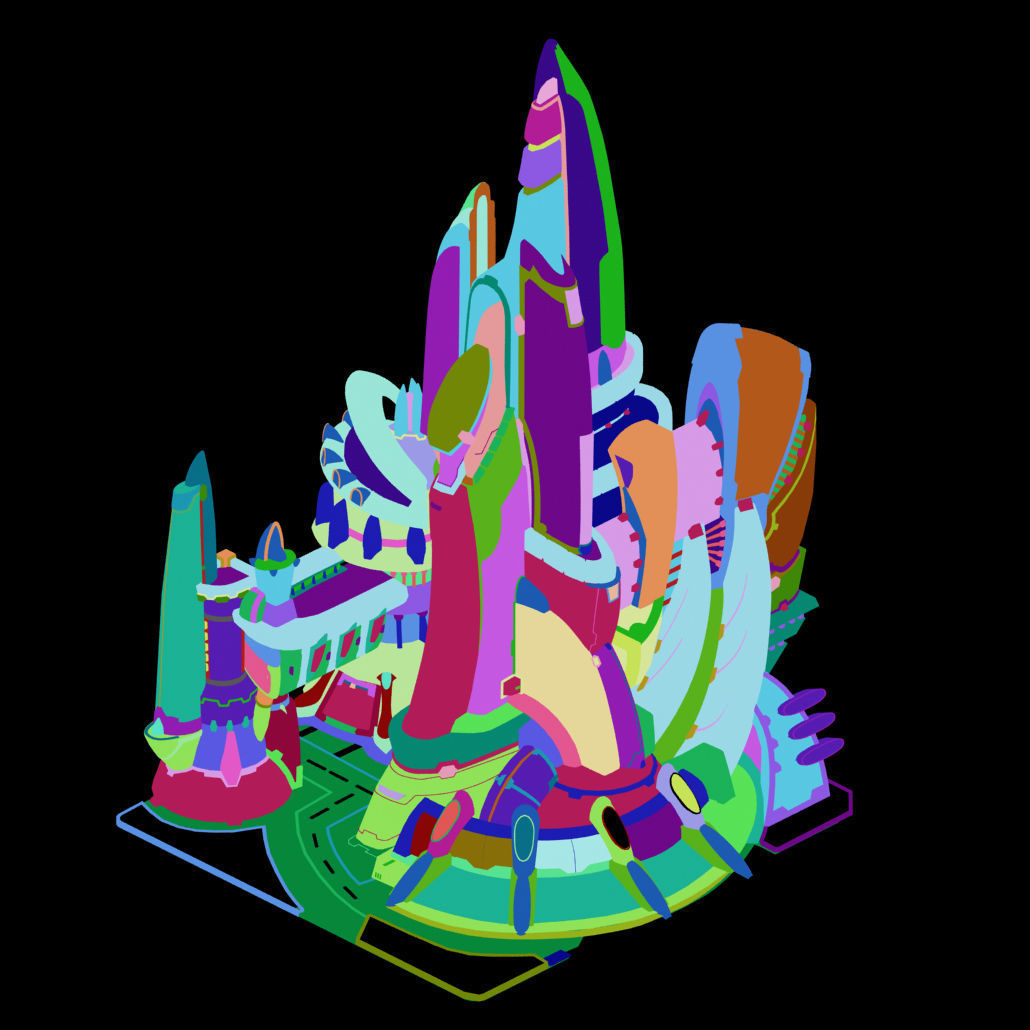 City State Fleet - Landlord Building 09 3D model_4