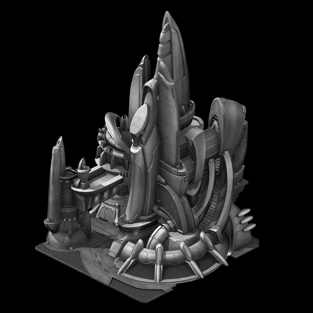 City State Fleet - Landlord Building 09 3D model_5