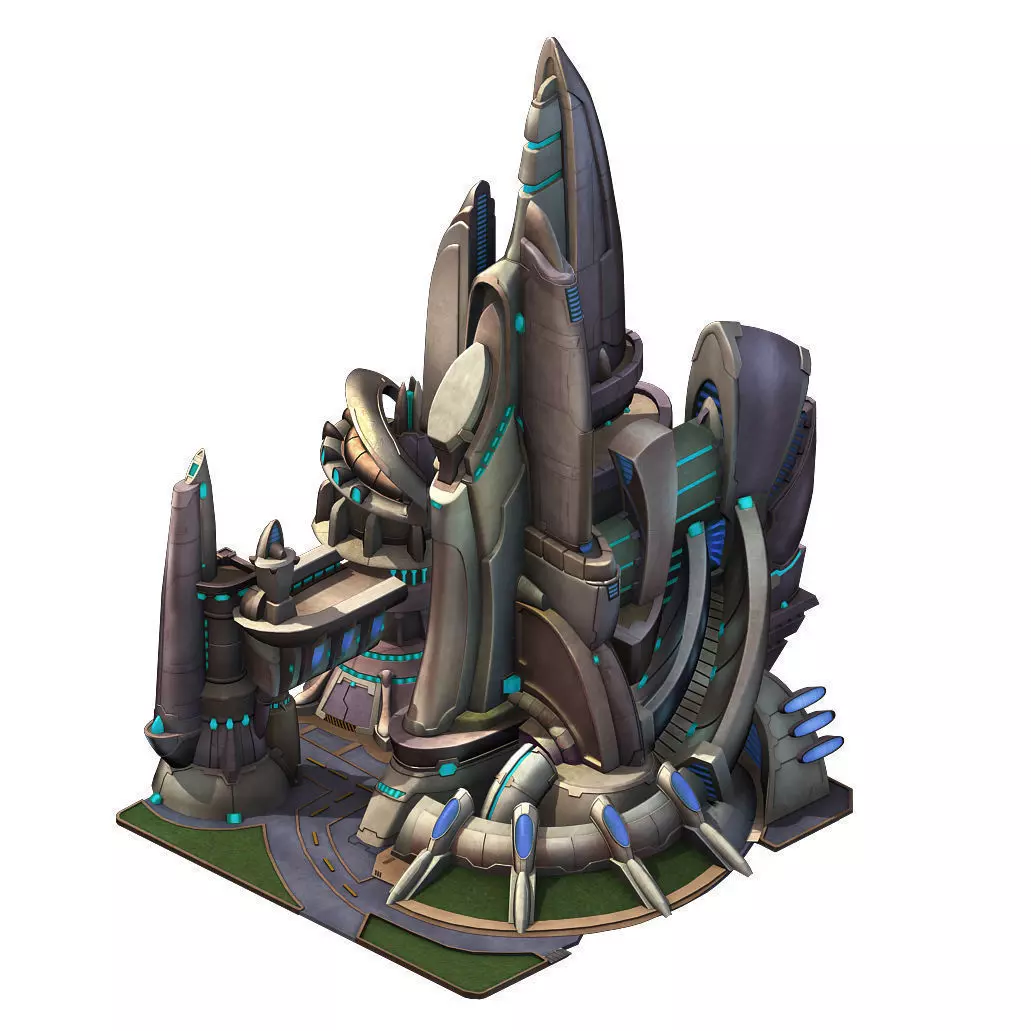 City State Fleet - Landlord Building 09 3D model_0