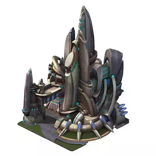 City State Fleet - Landlord Building 09 3D model