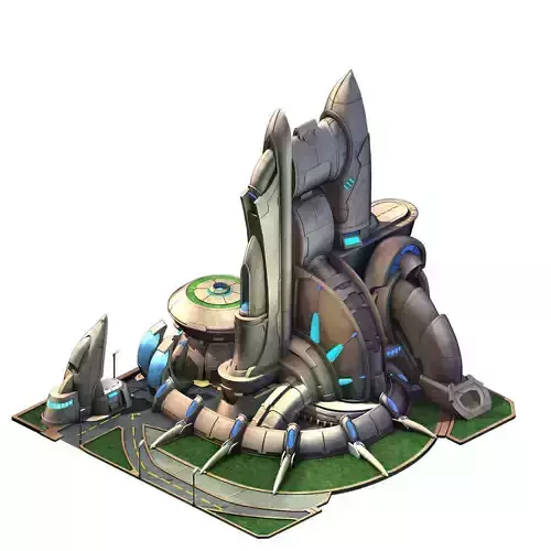 City State Fleet - Landlord Building Fine Line Drawing 07