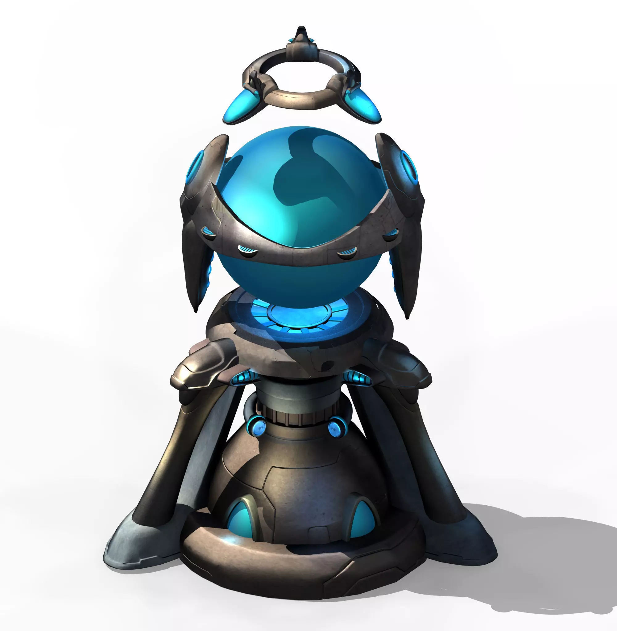 City State Fleet - Battery Generator 01 3D model_0