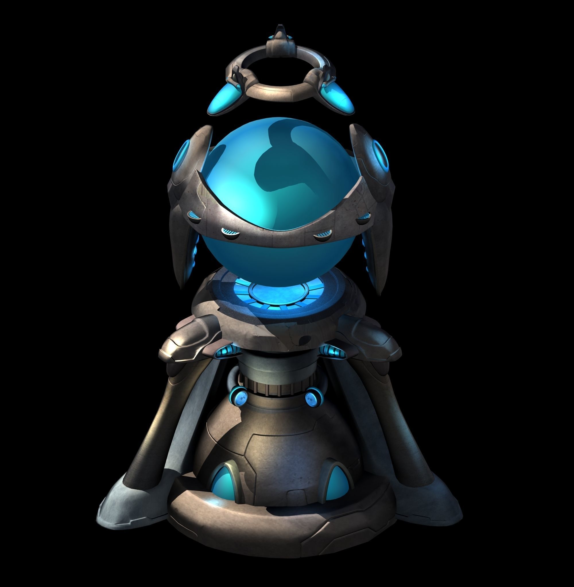 City State Fleet - Battery Generator 01 3D model_5