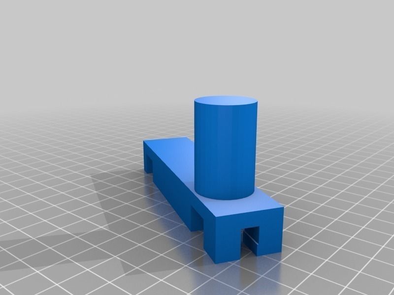 Yet Another Printable Spool Crank Free 3D print model_4