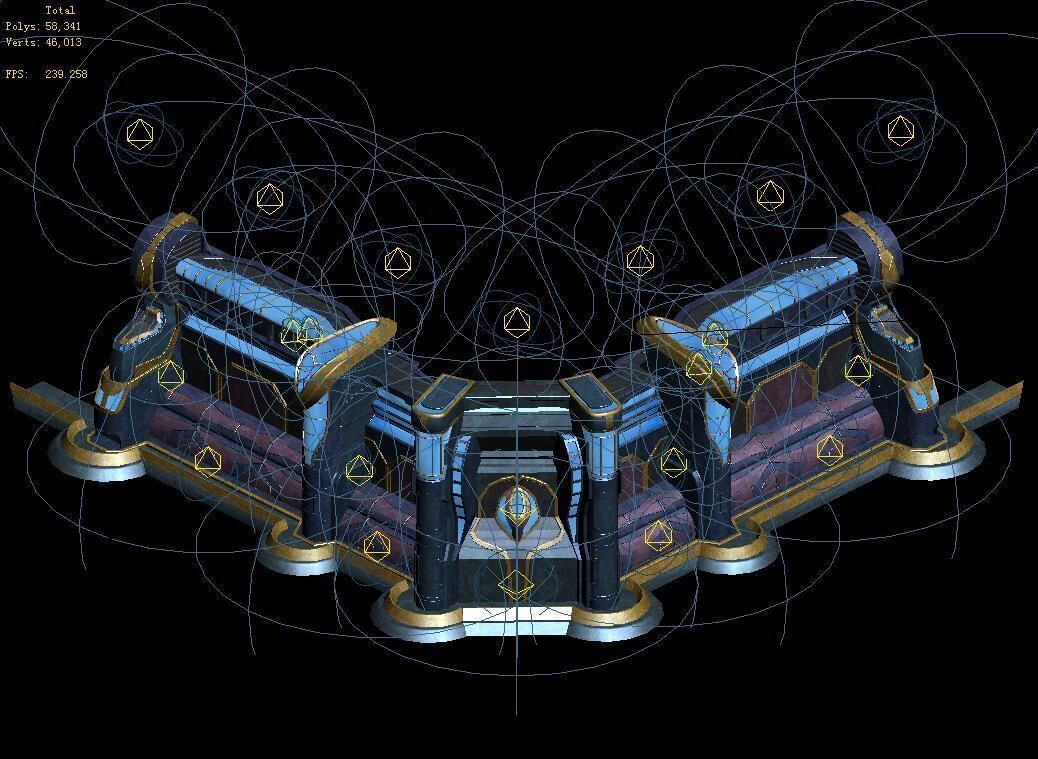 Retaining wall 02 3D model_1