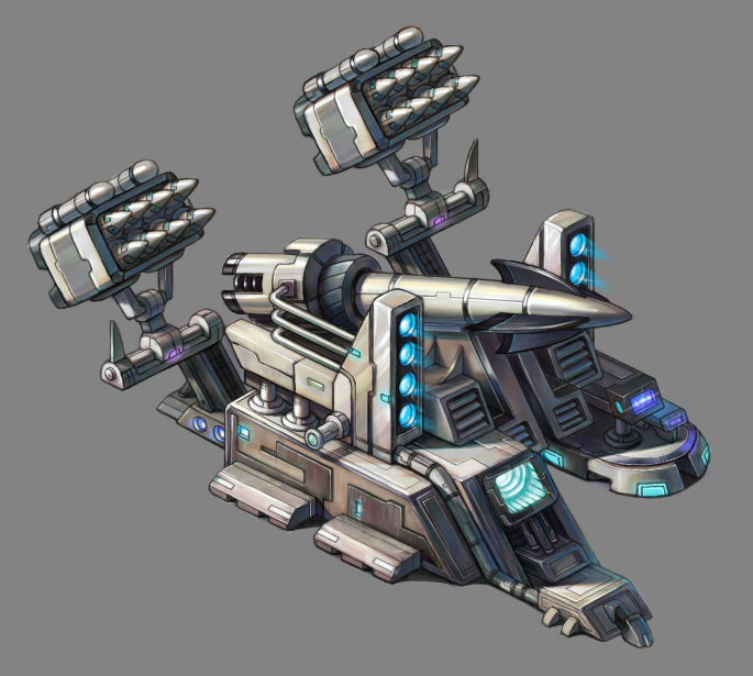 Missile Launcher - Roadblock 08 3D model_3