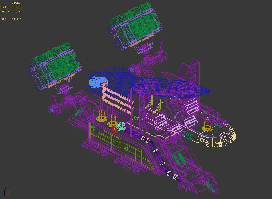 Missile Launcher - Roadblock 08 3D model_2