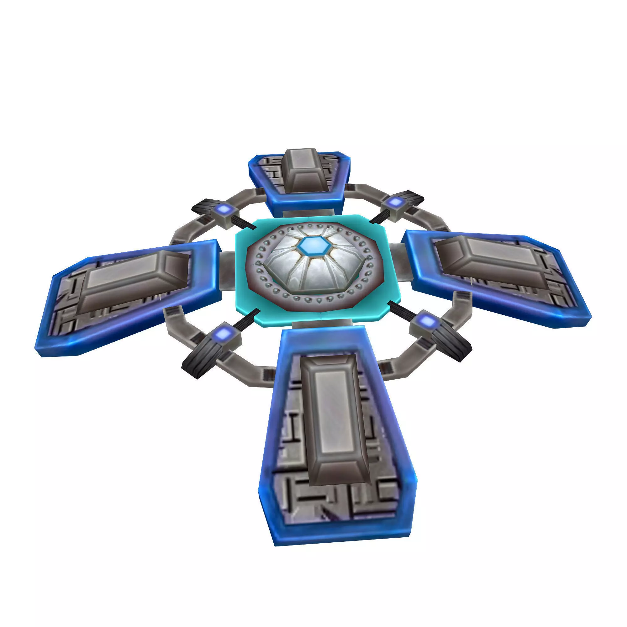 Ground device - laser point 3D model_0