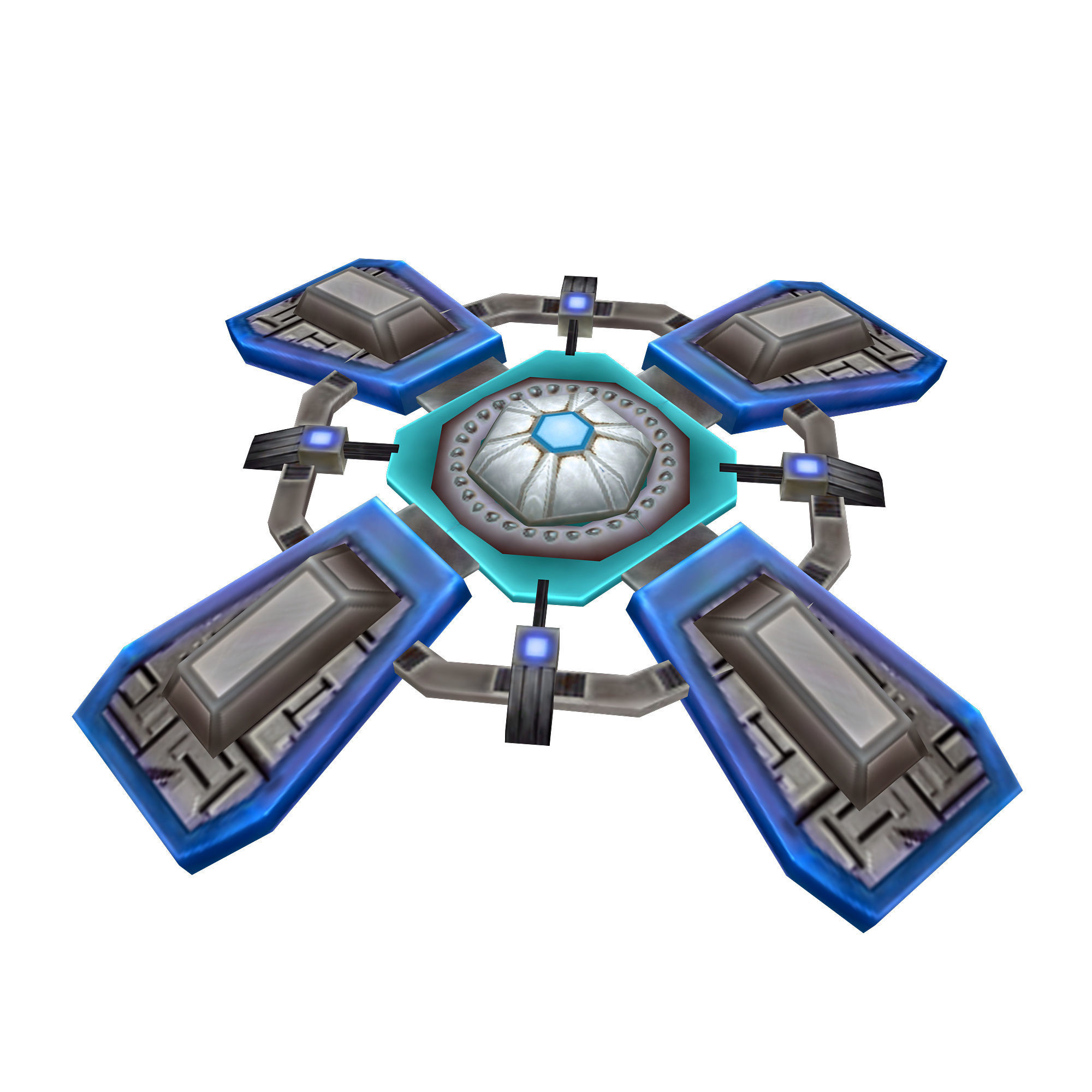 Ground device - laser point 3D model_4