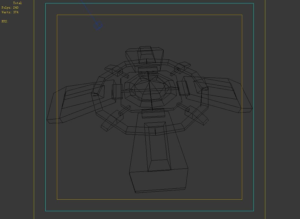 Ground device - laser point 3D model_1