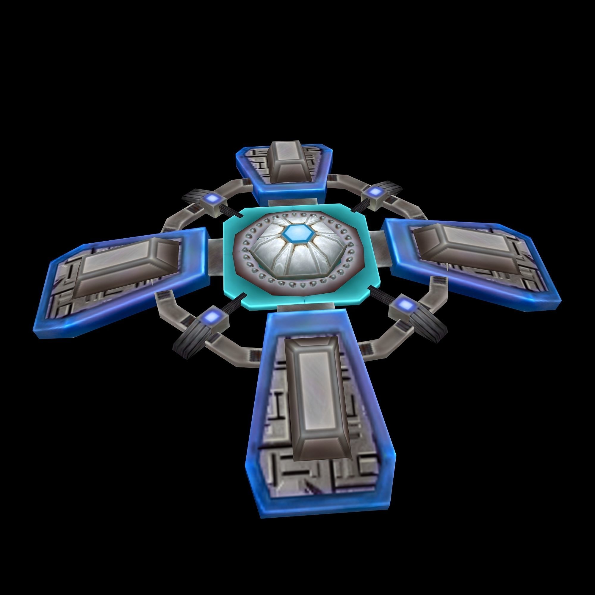 Ground device - laser point 3D model_6