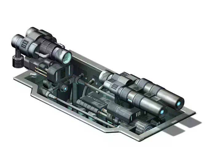 Spaceship - Ground Machine 01