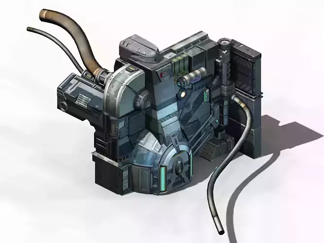 Spaceship - interior wall