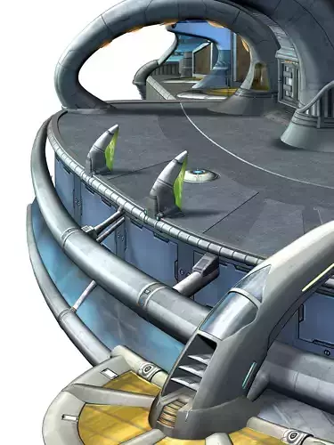 Spaceship - Human Scene 01