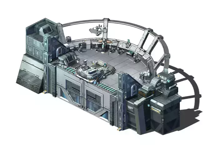 Spaceship - indoor - console