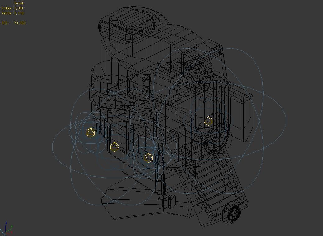 Spaceship - Port of Call - Object 01 3D model_2