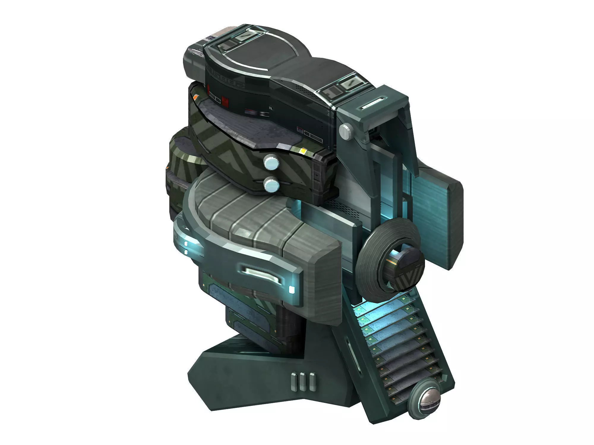 Spaceship - Port of Call - Object 01 3D model_0