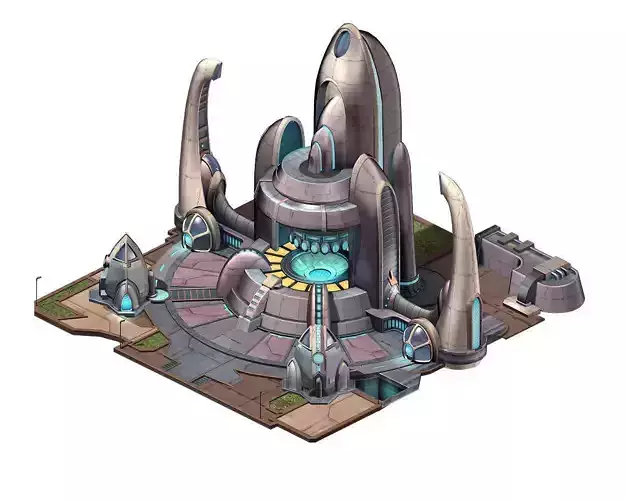 Spaceship - Endurance Module Study 03