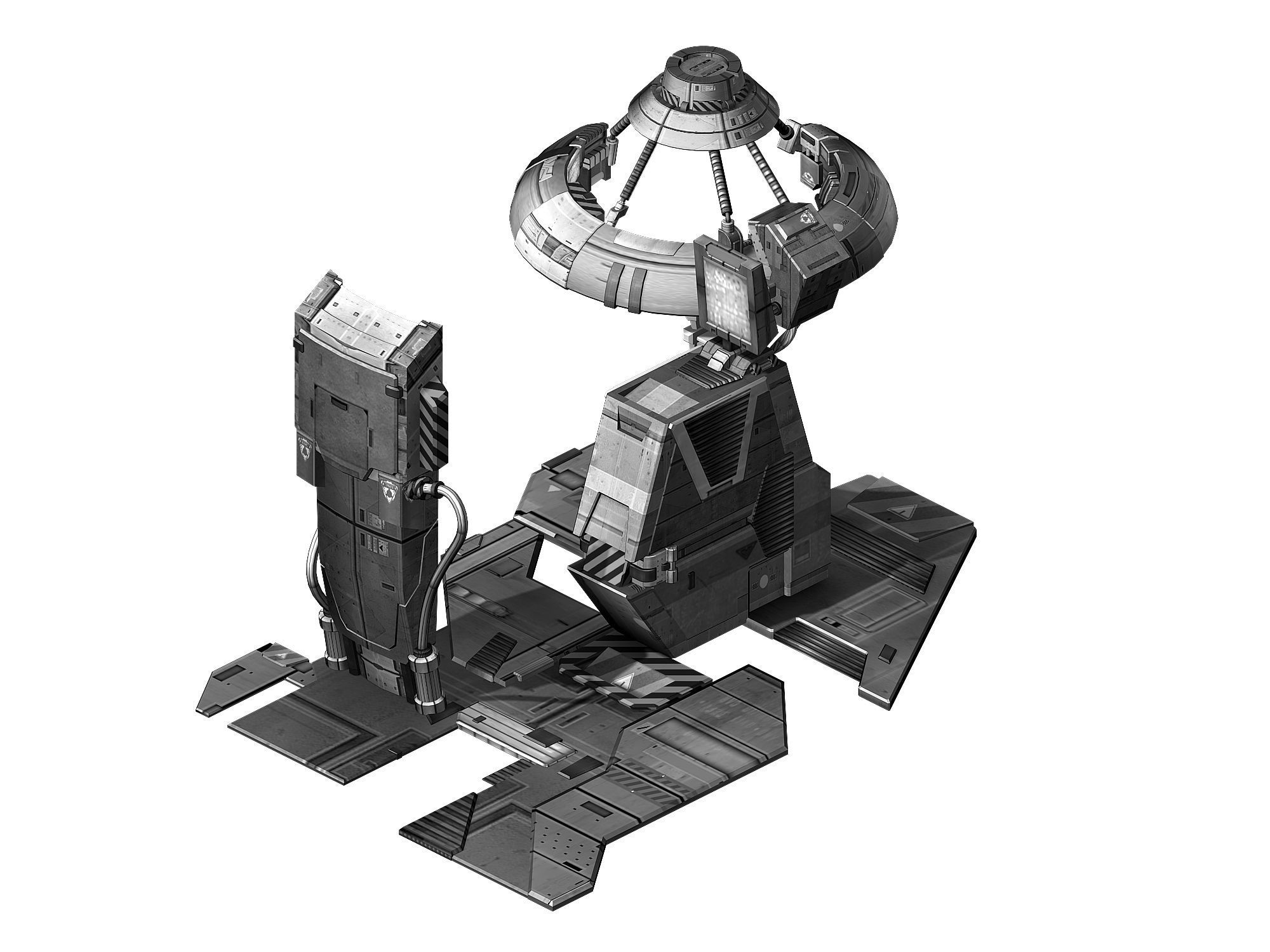 Non-functional mechanical object 24 3D model_3