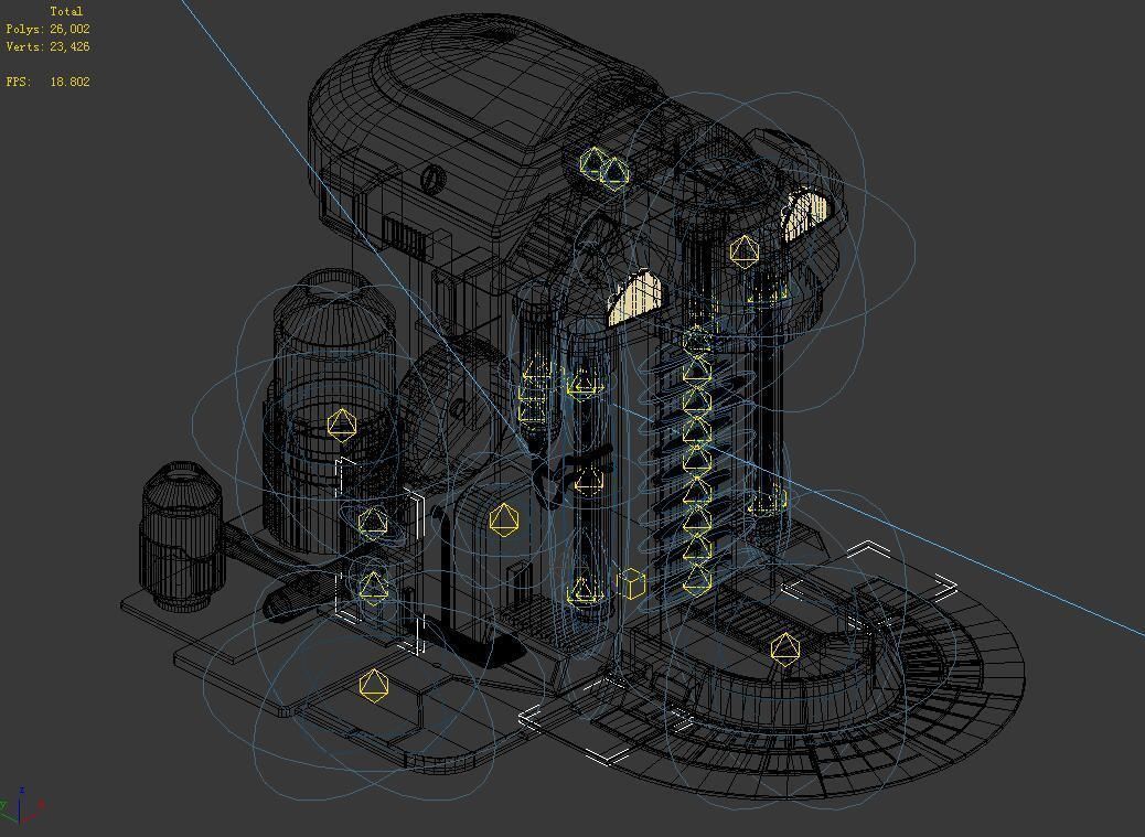 Functional mechanical object 01 3D model_1