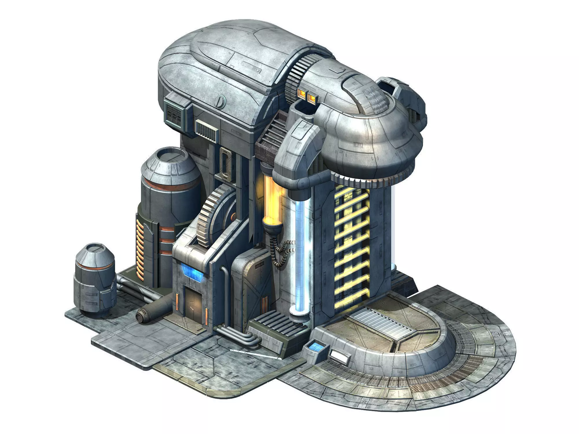 Functional mechanical object 01 3D model_0