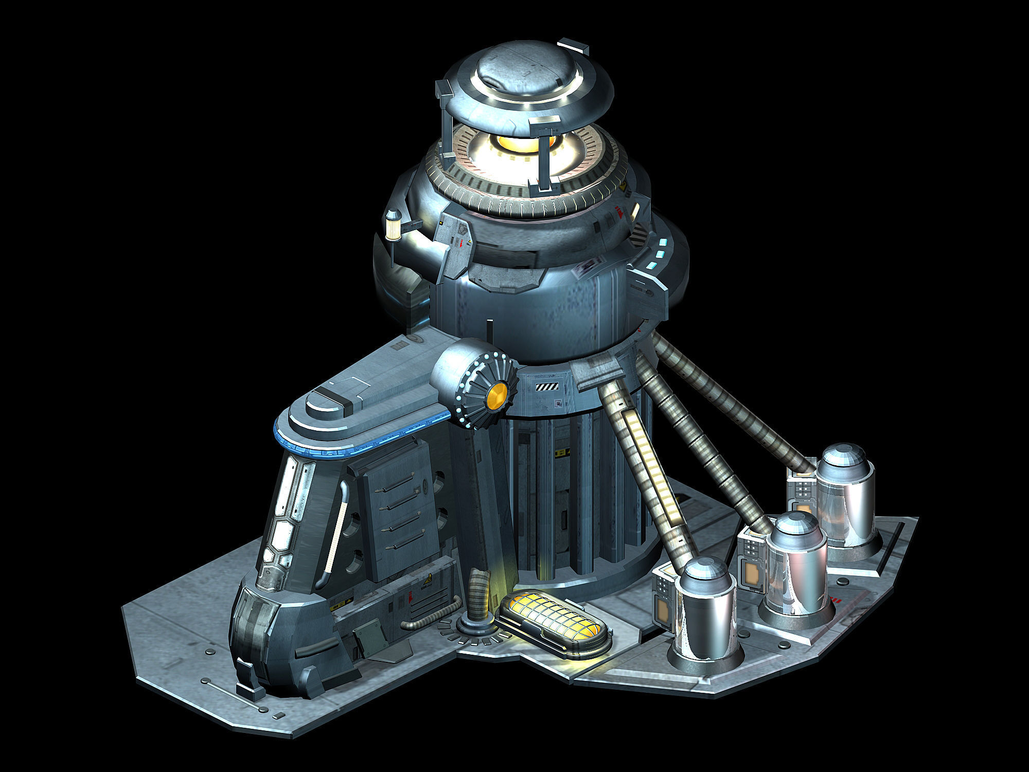 Functional mechanical object 03 3D model_4