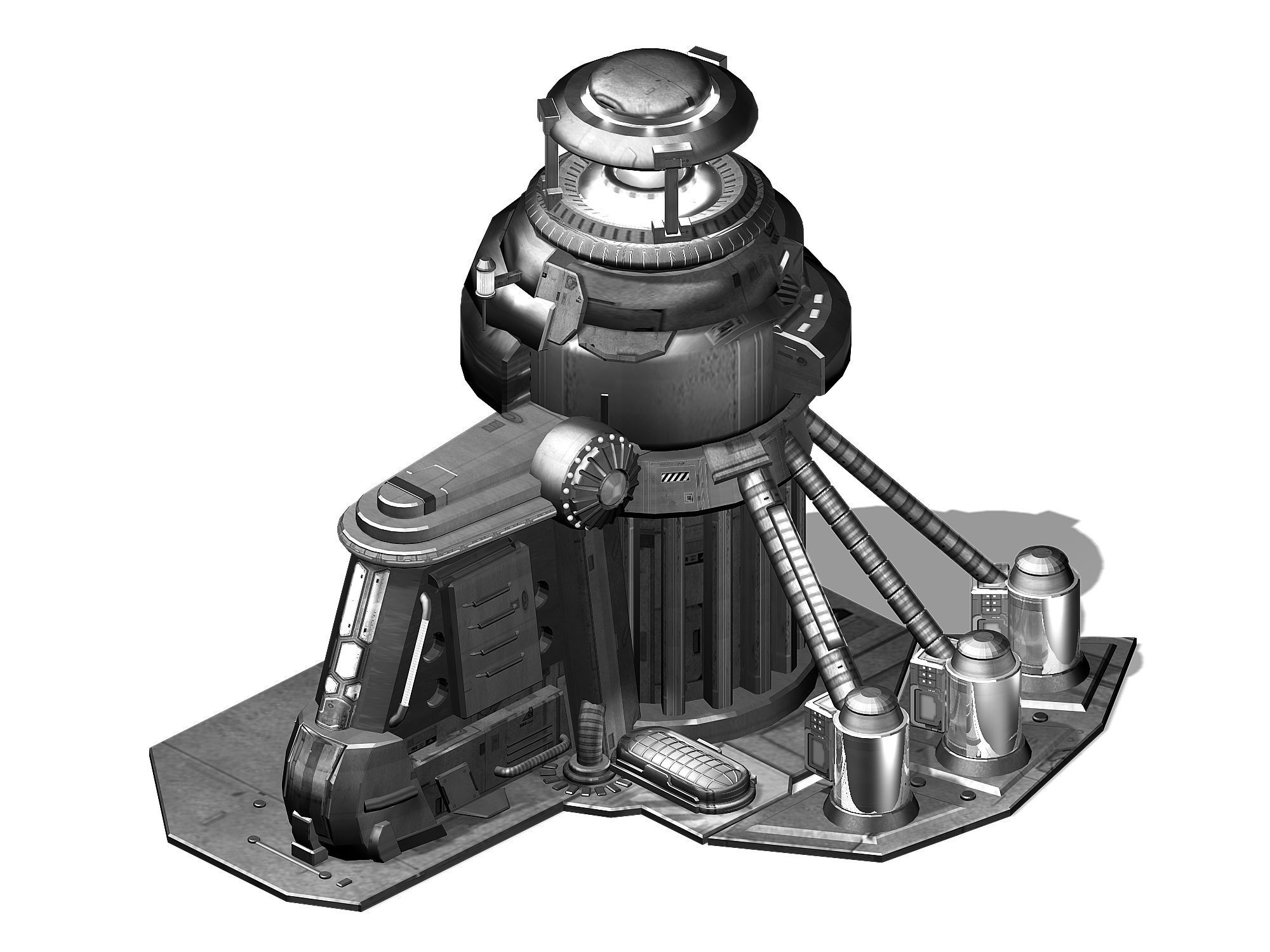 Functional mechanical object 03 3D model_3