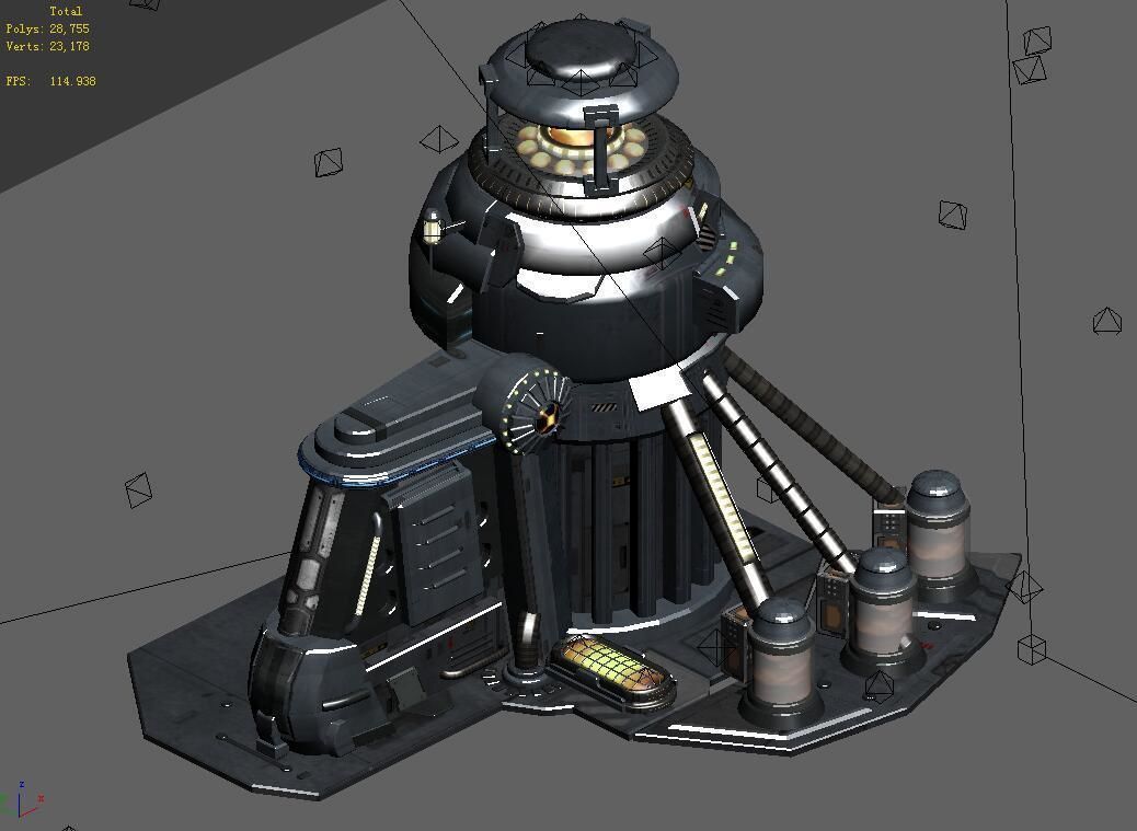 Functional mechanical object 03 3D model_1
