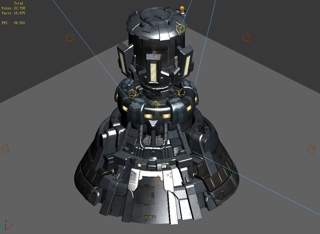 Functional mechanical object 04 3D model_1