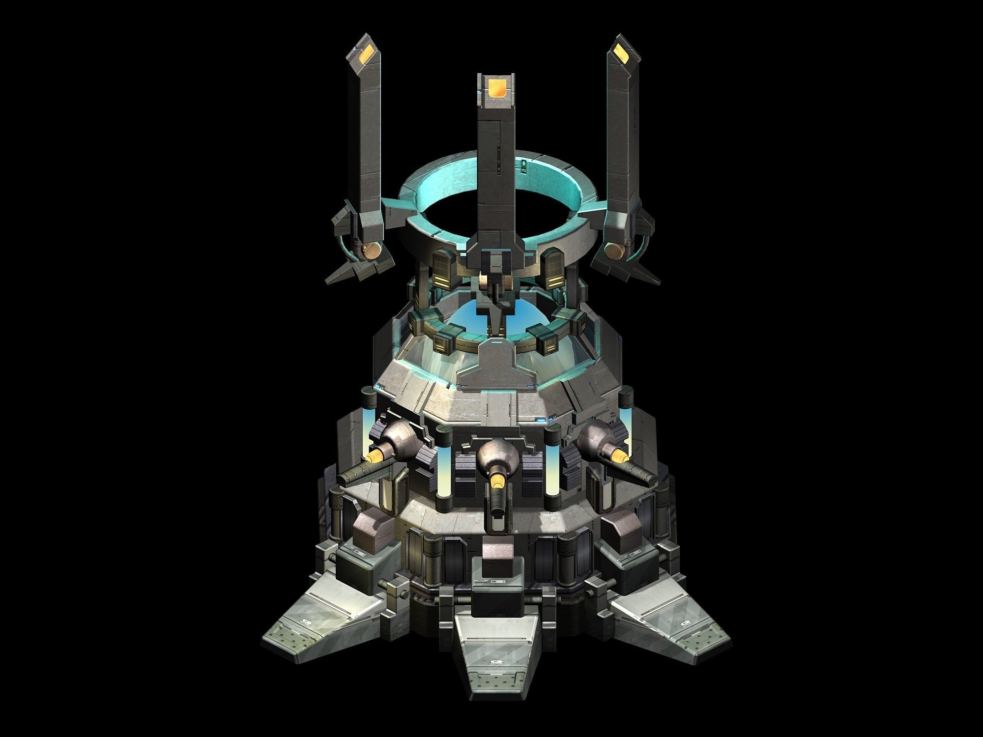 Functional mechanical object 06 3D model_4