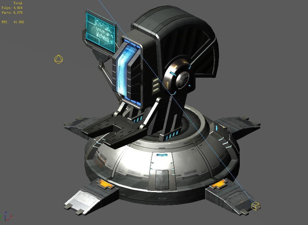 Functional mechanical object 09 3D model_1