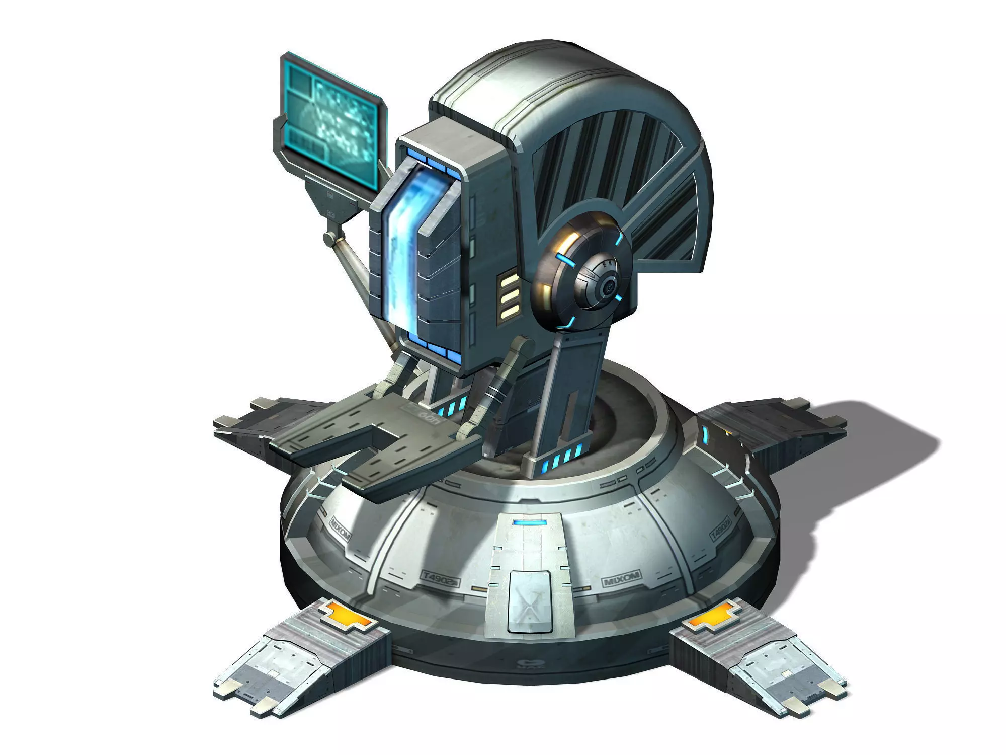 Functional mechanical object 09 3D model_0