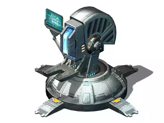 Functional mechanical object 09 3D model