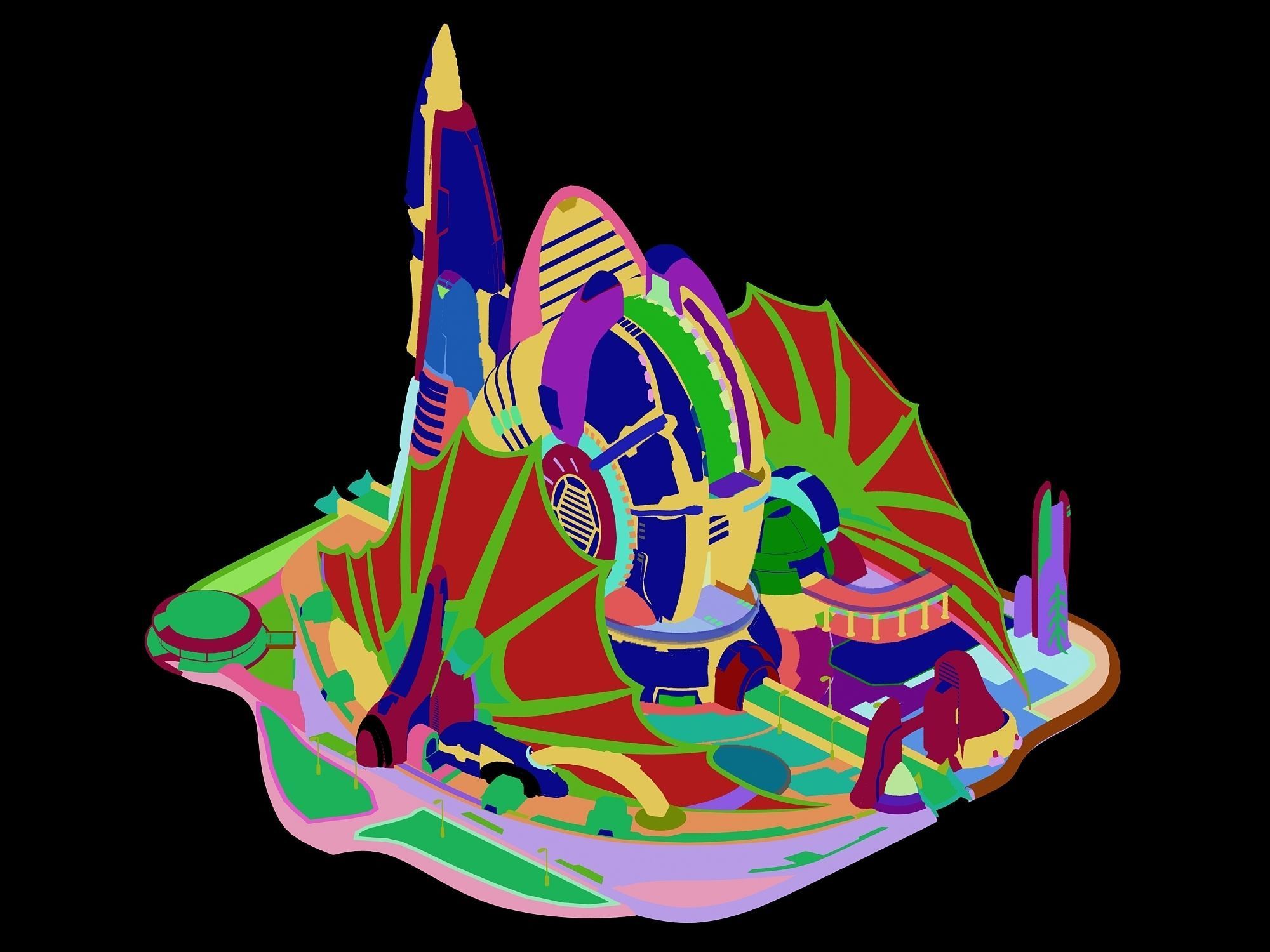 Photon generator 01 3D model_4