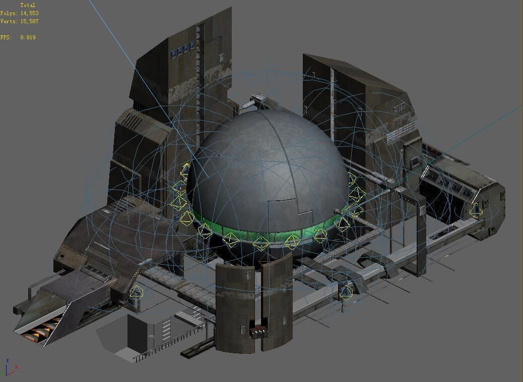 Core Relics - Academy of Sciences 3D model_1