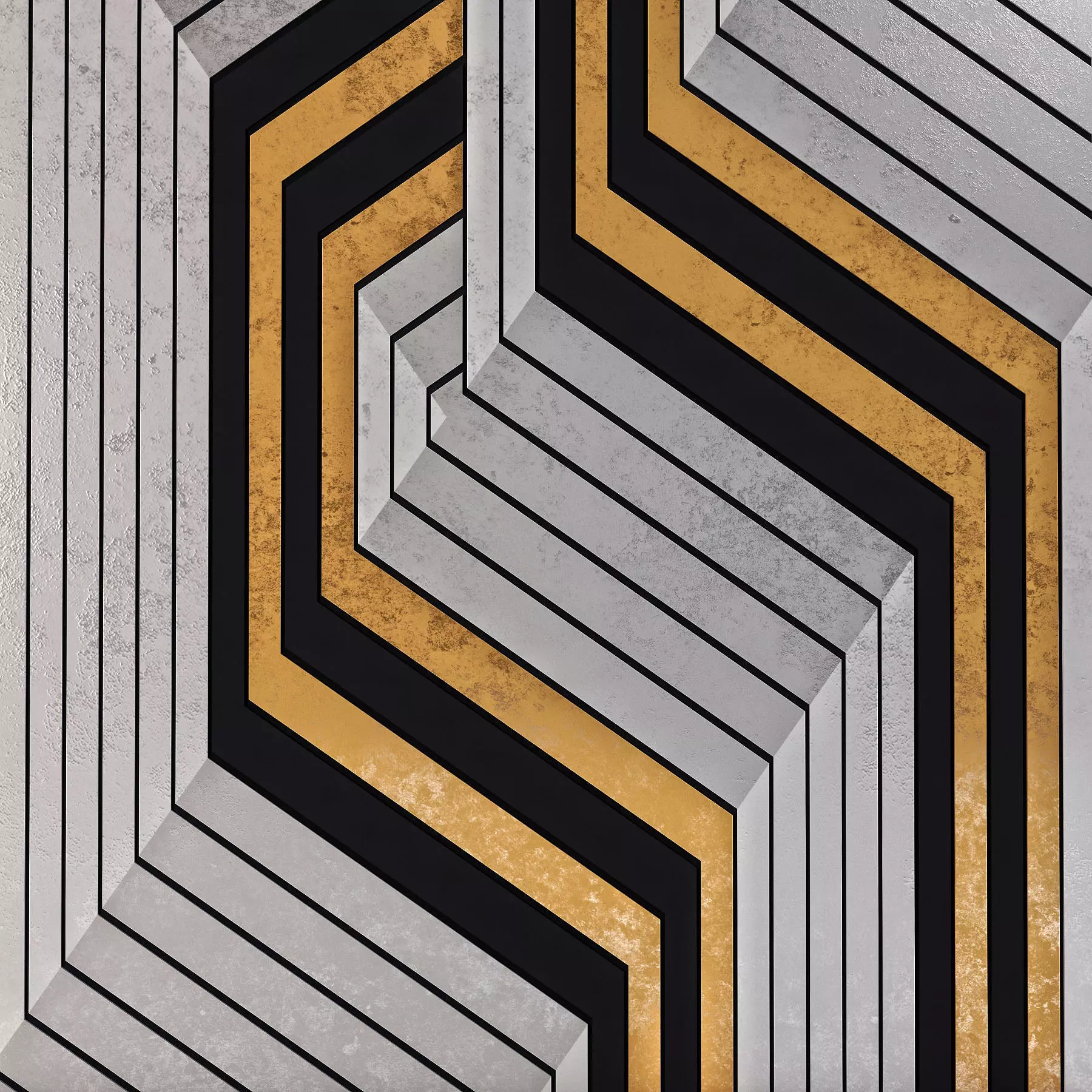 Wall Panel 1 3D model_0