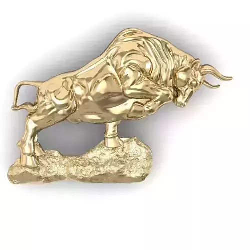   Bull relief  3D print model