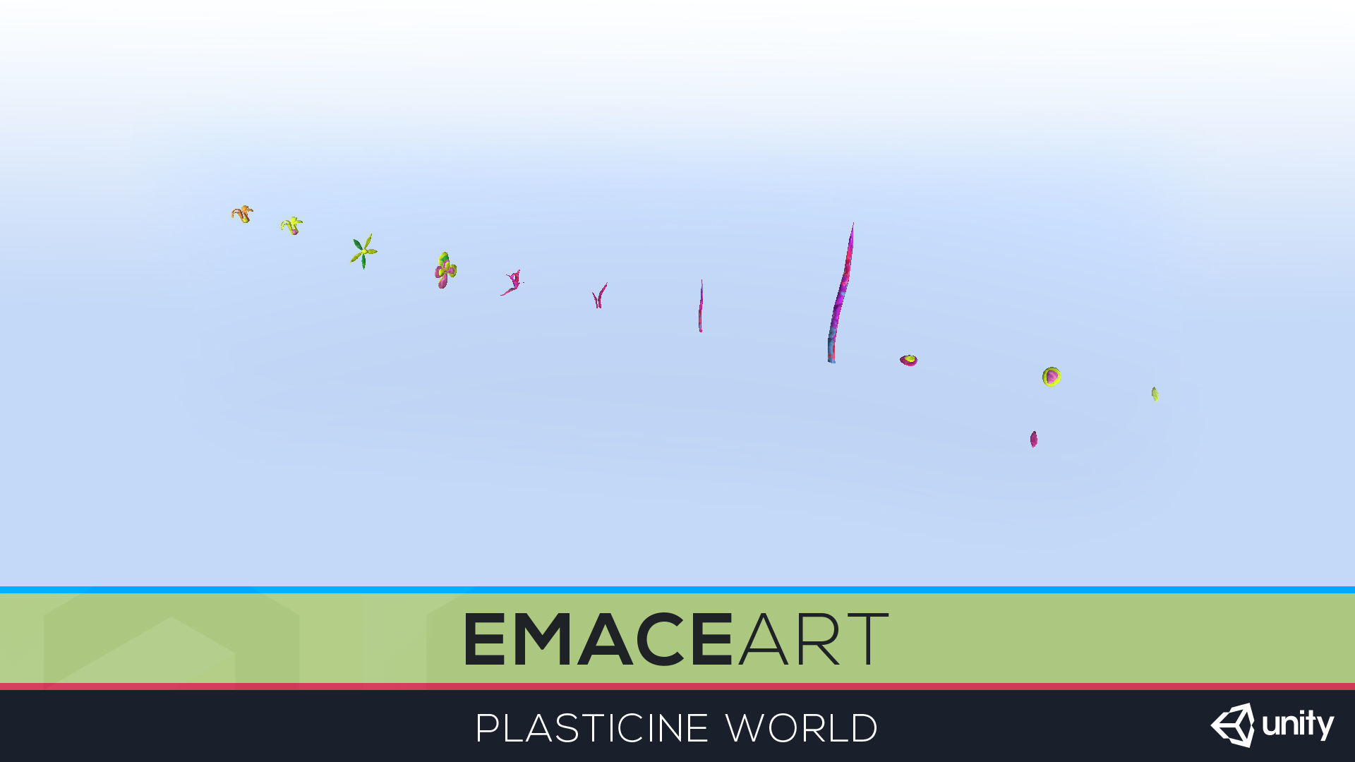High Poly Magic Forest In the Plasticine World LODs Low-poly 3D model_30