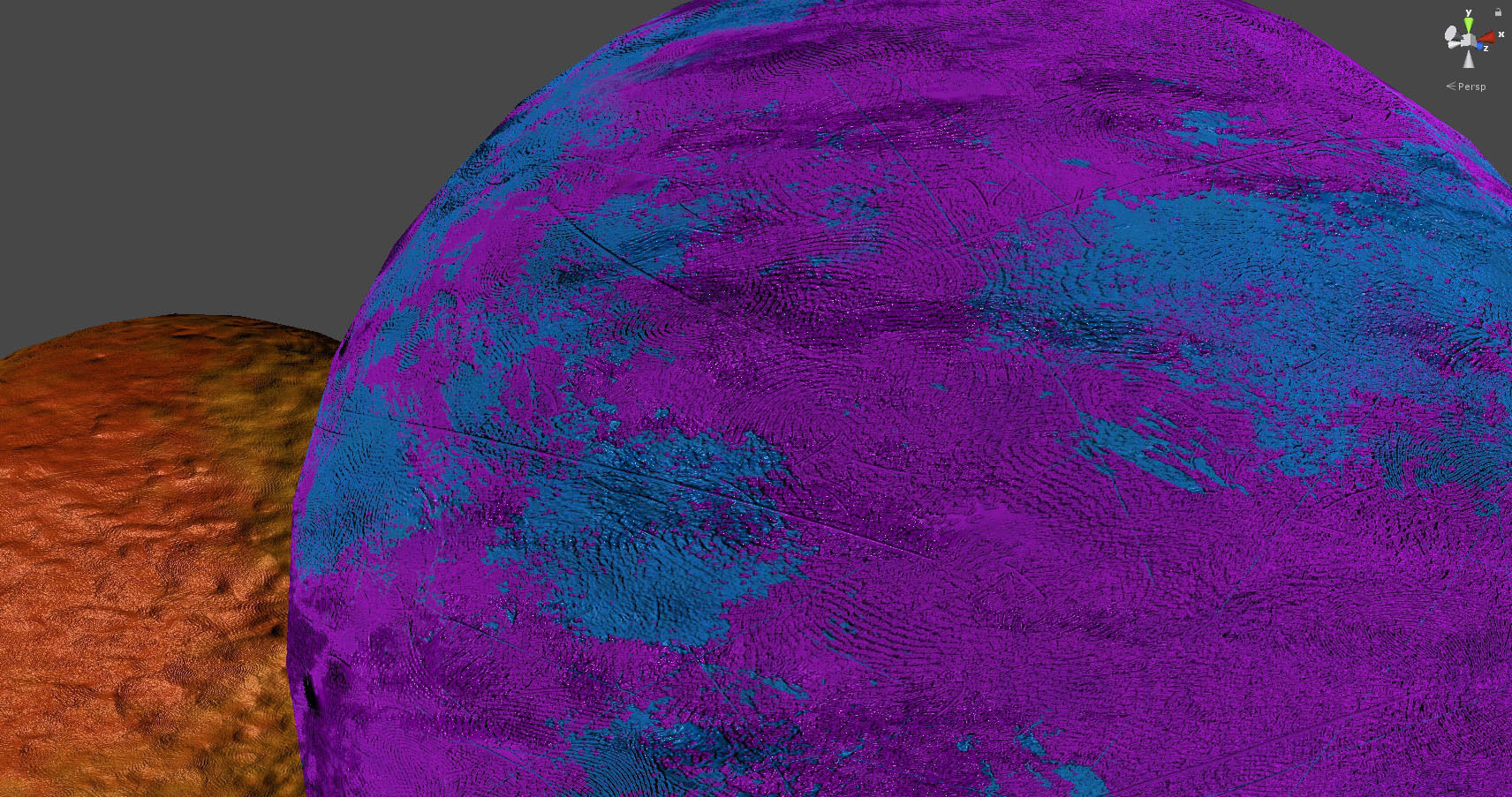 High Poly Magic Forest In the Plasticine World LODs Low-poly 3D model_130