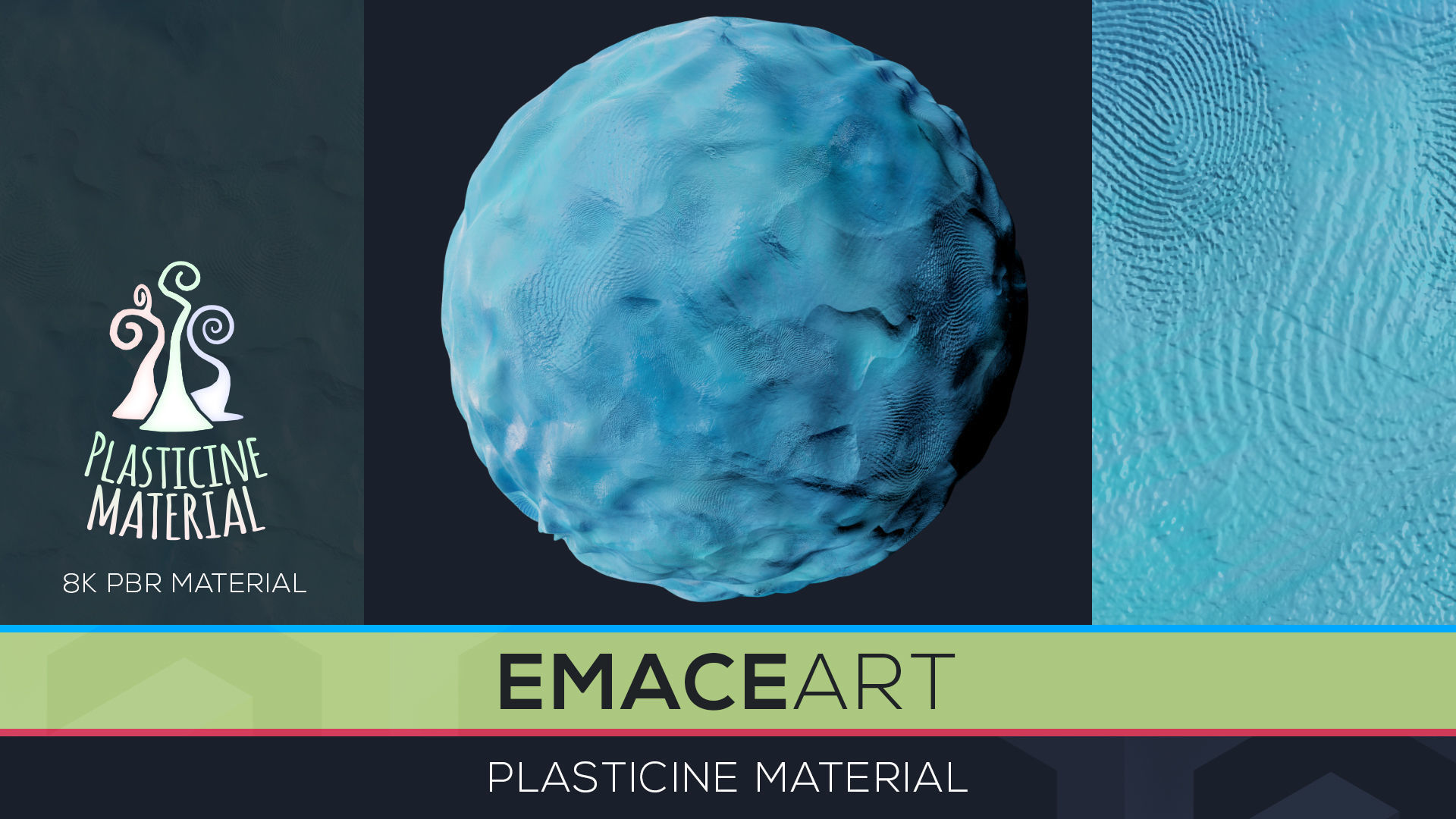 High Poly Magic Forest In the Plasticine World LODs Low-poly 3D model_98