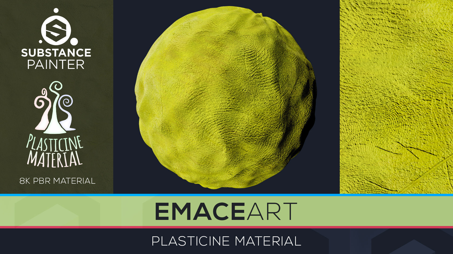 High Poly Magic Forest In the Plasticine World LODs Low-poly 3D model_97