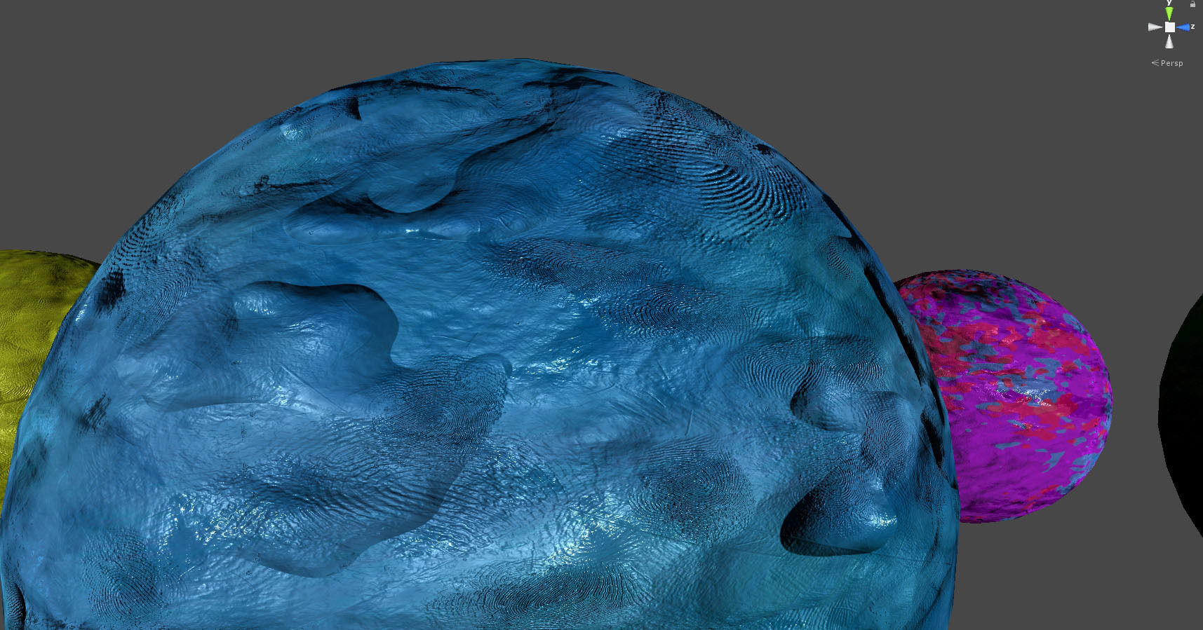 High Poly Magic Forest In the Plasticine World LODs Low-poly 3D model_29