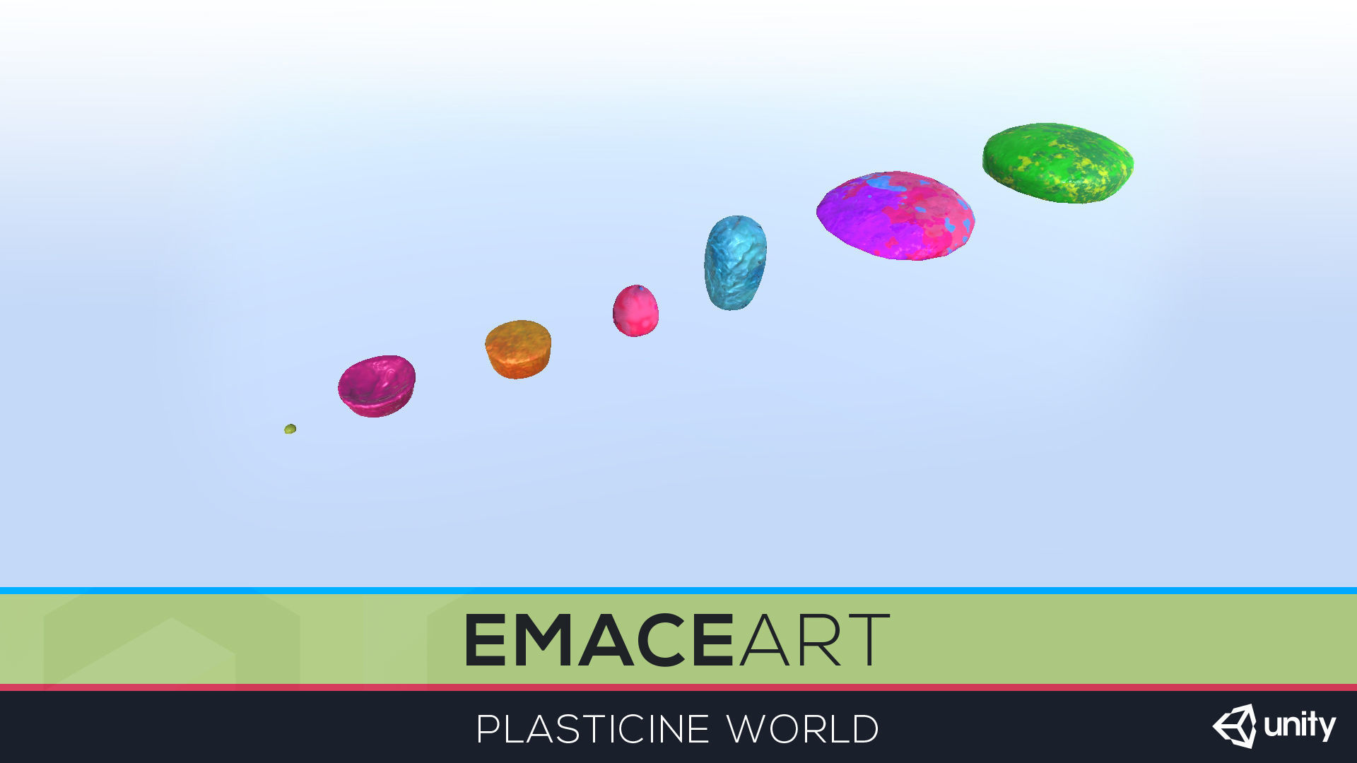 High Poly Magic Forest In the Plasticine World LODs Low-poly 3D model_36