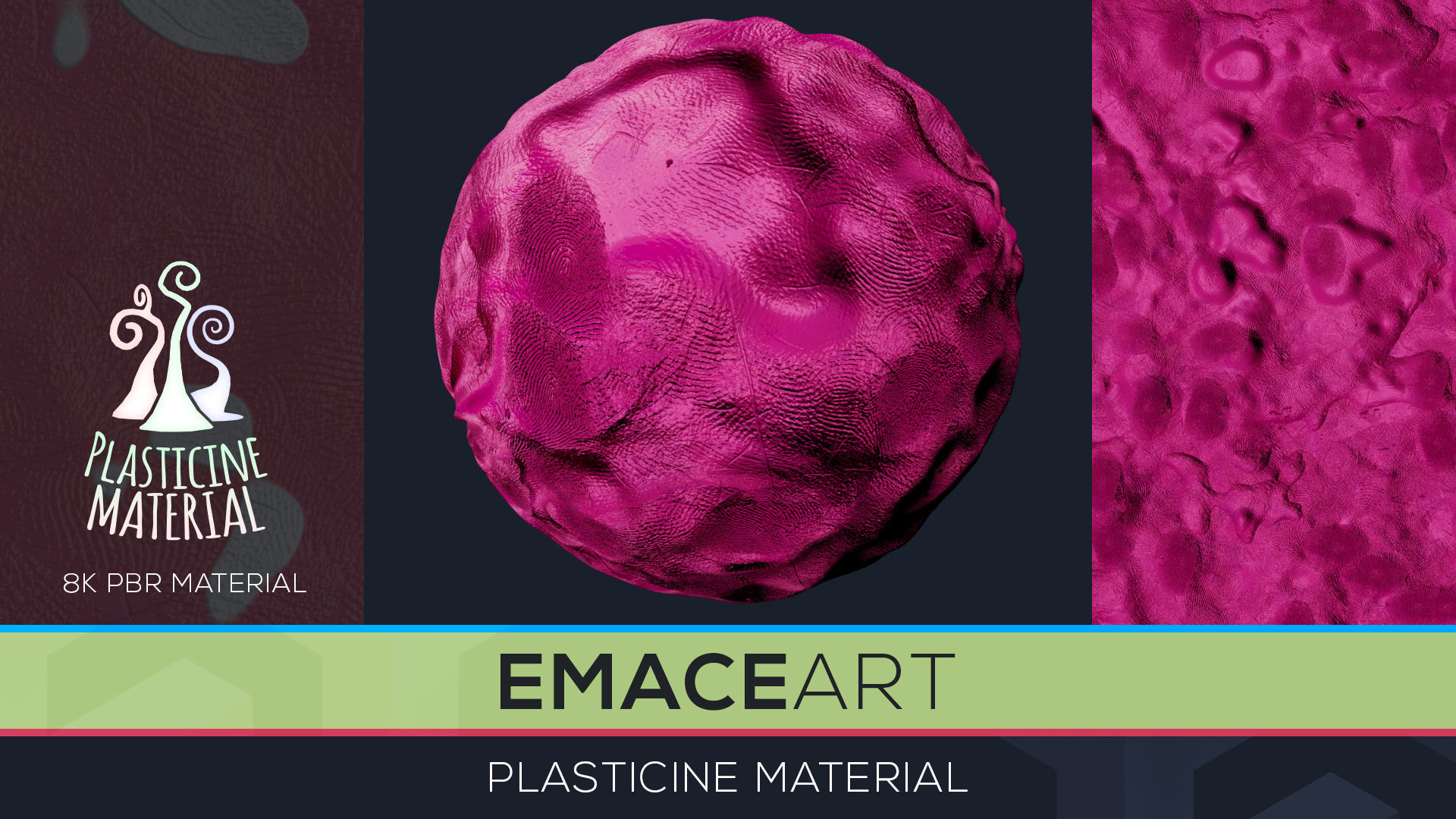 High Poly Magic Forest In the Plasticine World LODs Low-poly 3D model_101