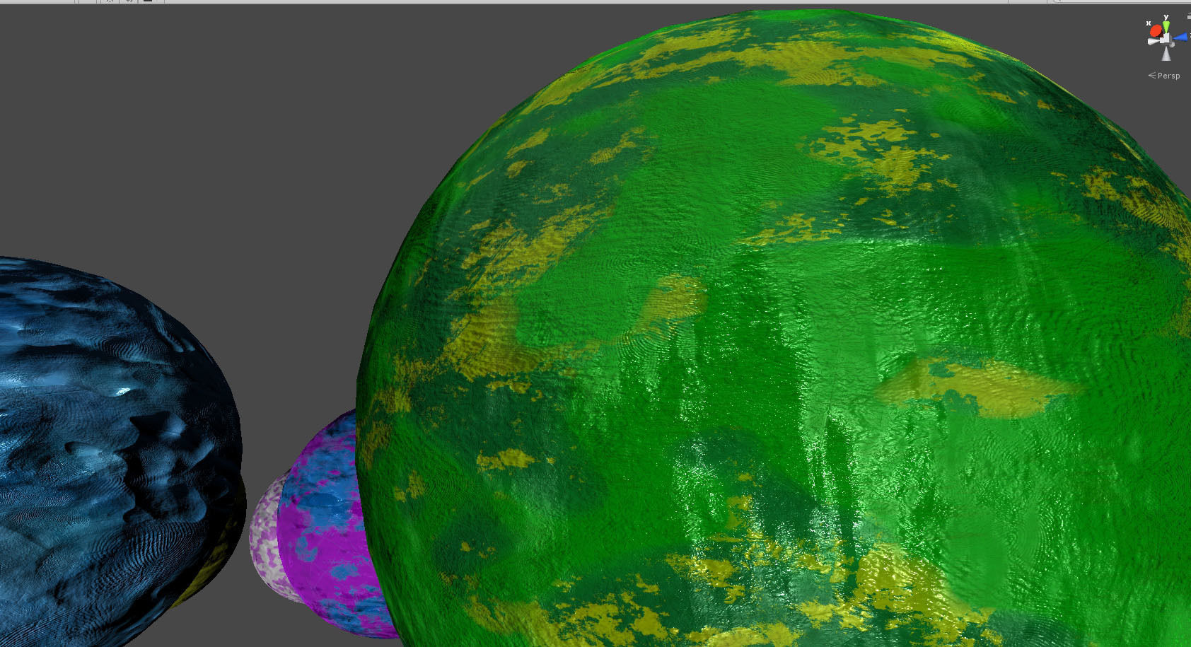 High Poly Magic Forest In the Plasticine World LODs Low-poly 3D model_127